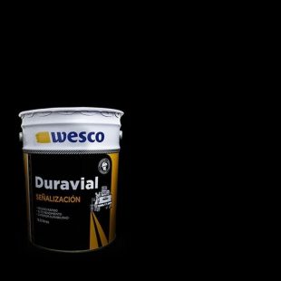 Pintura de trafico negro caneca duravial de wesco